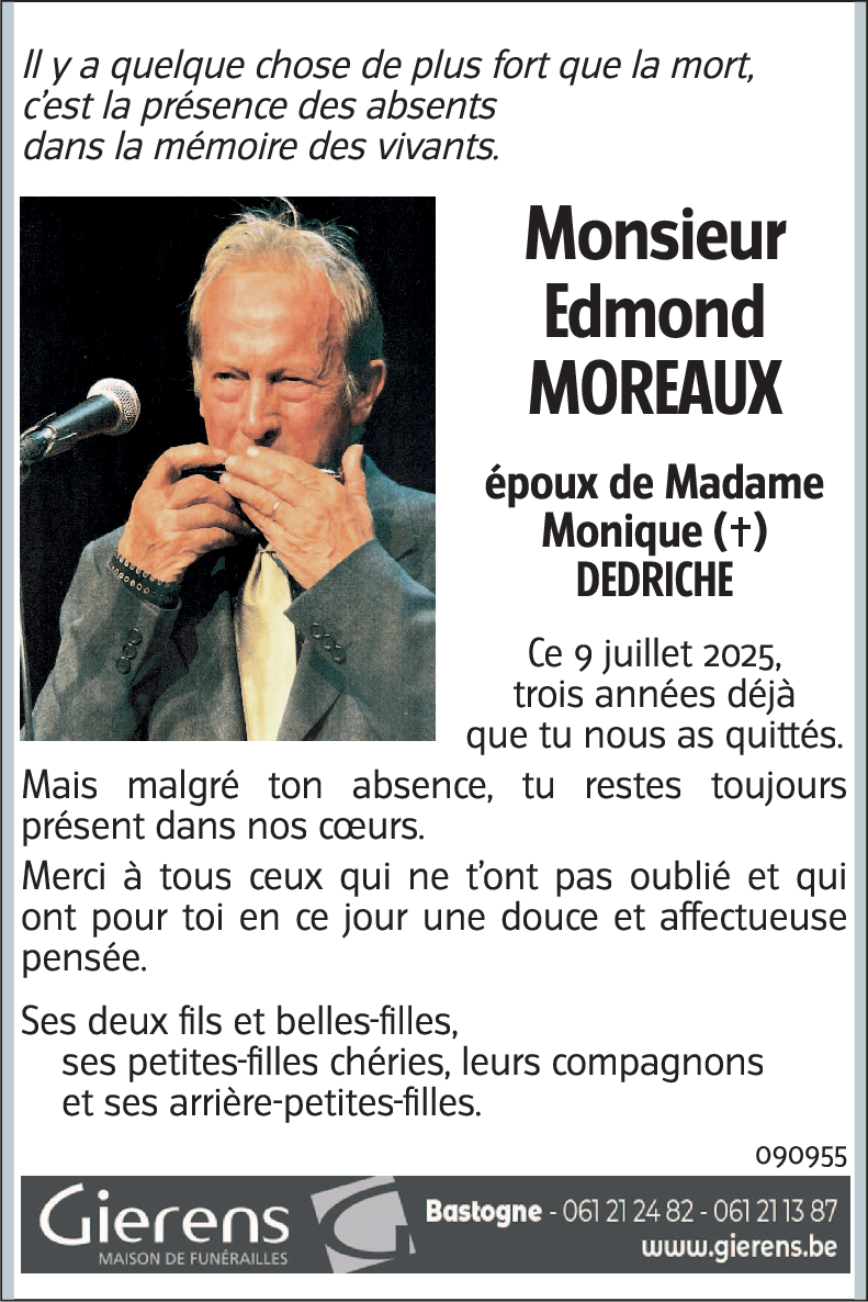Edmond MOREAUX