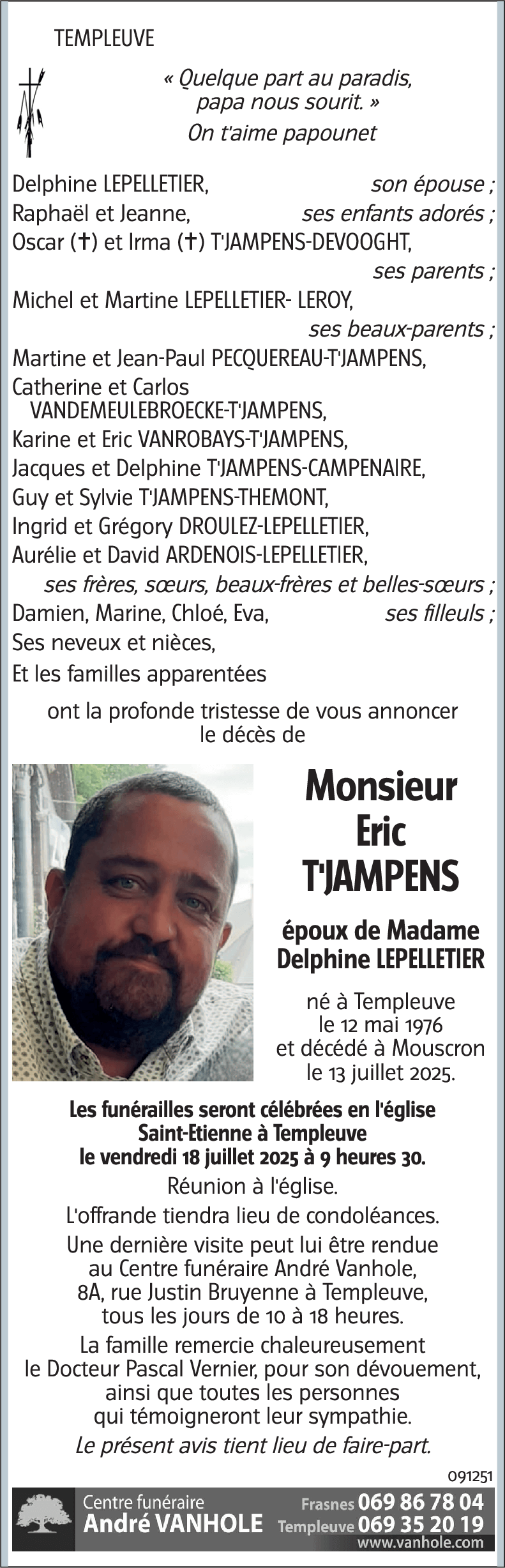 Eric T'JAMPENS