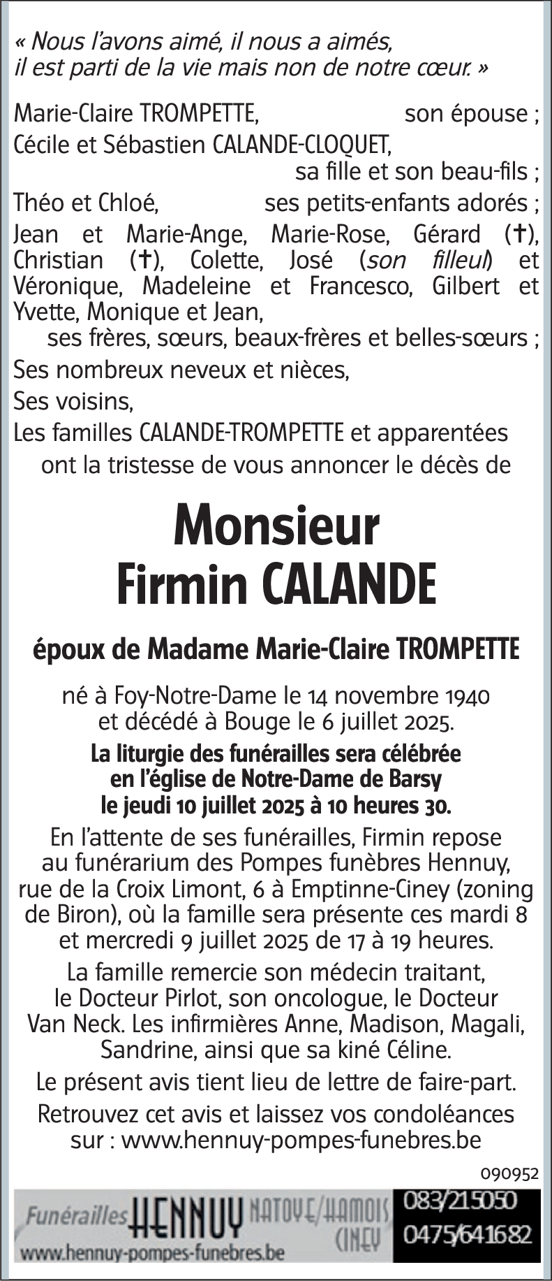Firmin Calande