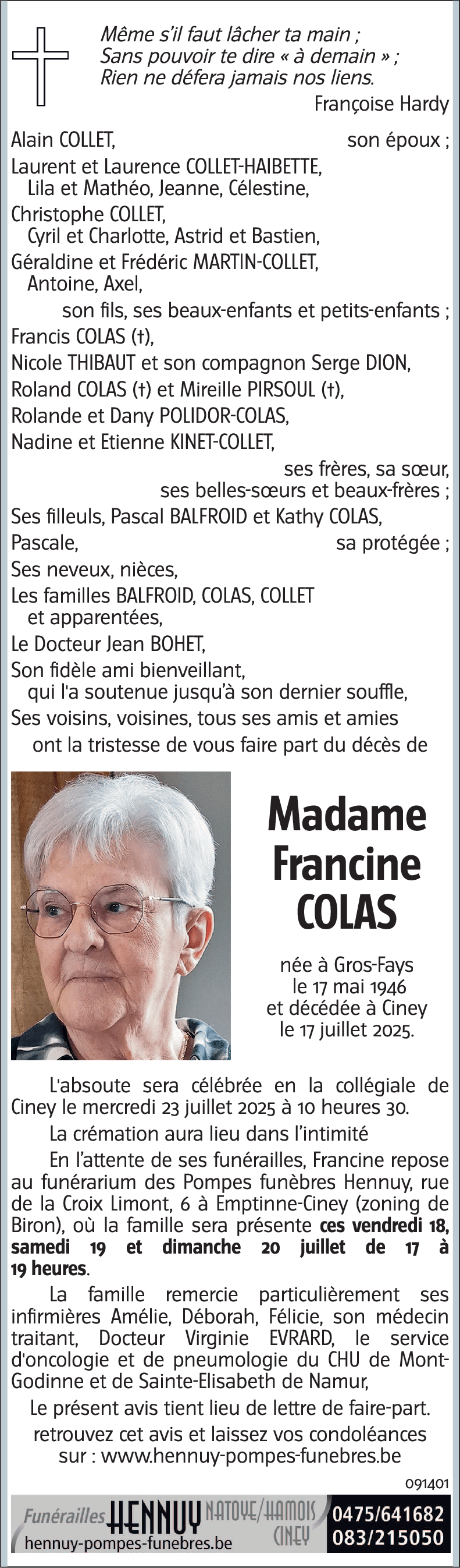 Francine COLAS
