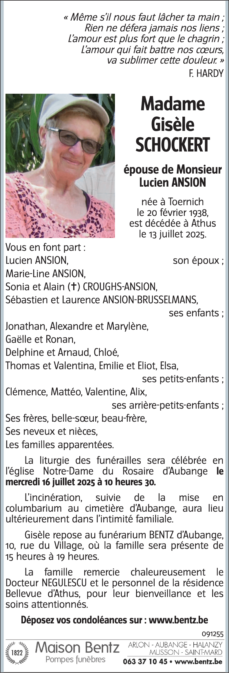 Gisèle SHOCKCERT