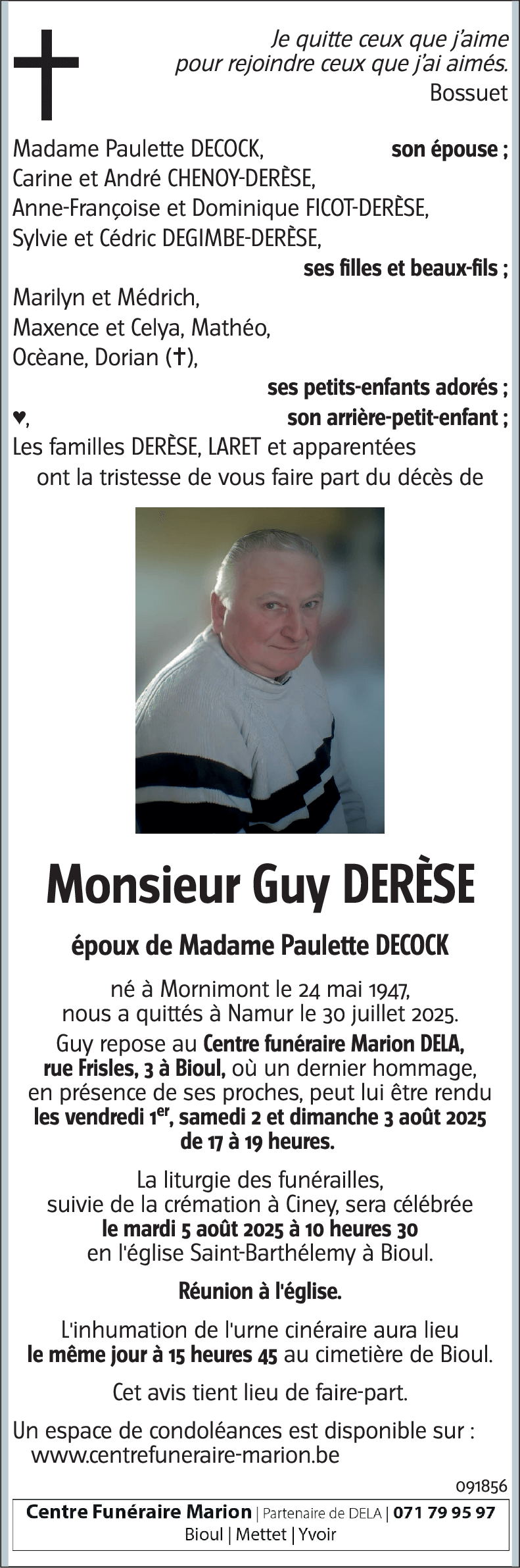 Guy DERÈSE