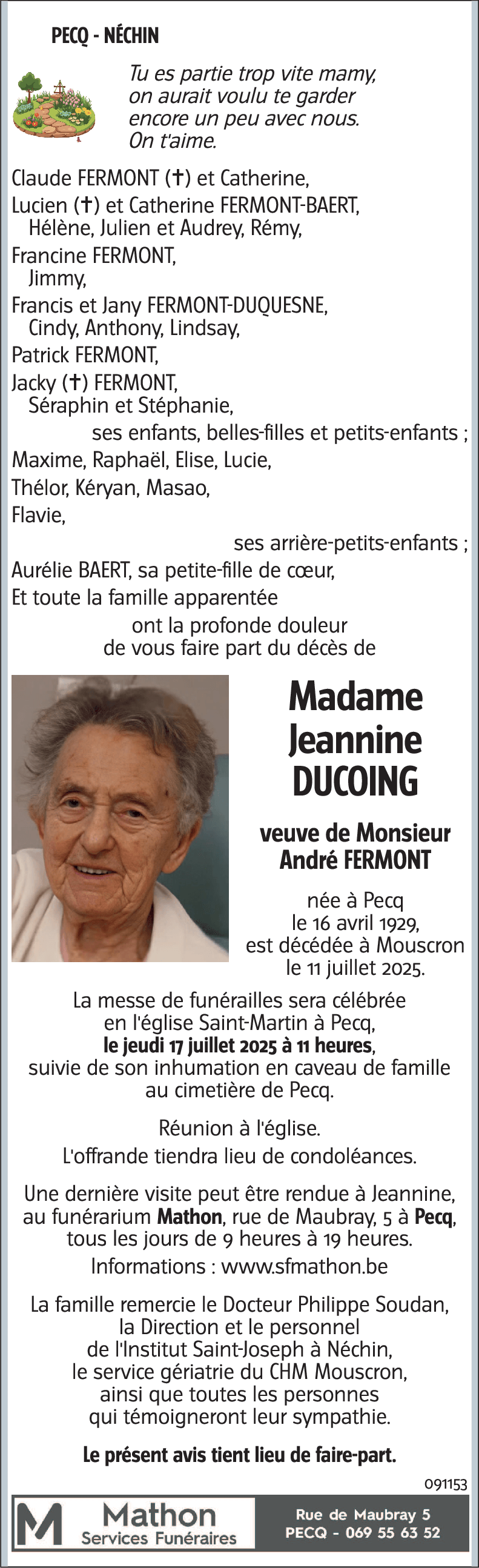 Jeannine DUCOING