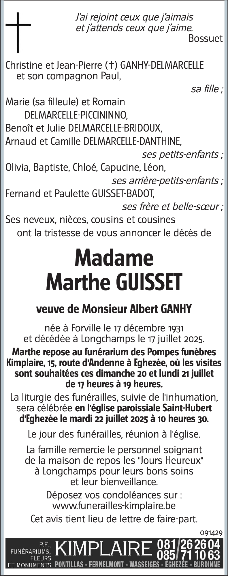 Marthe GUISSET