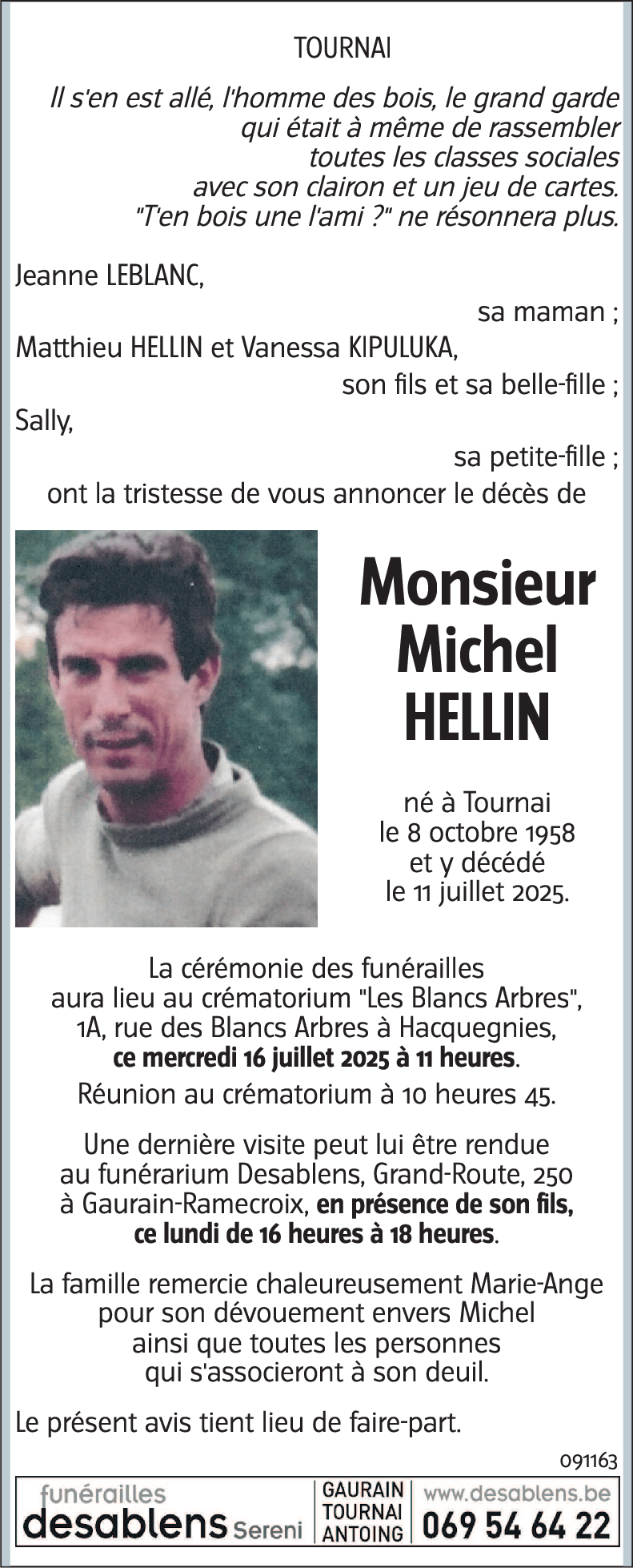 Michel HELLIN