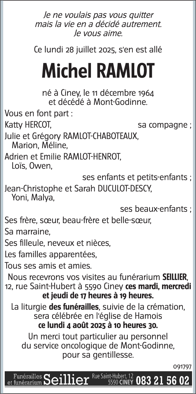 Michel RAMLOT