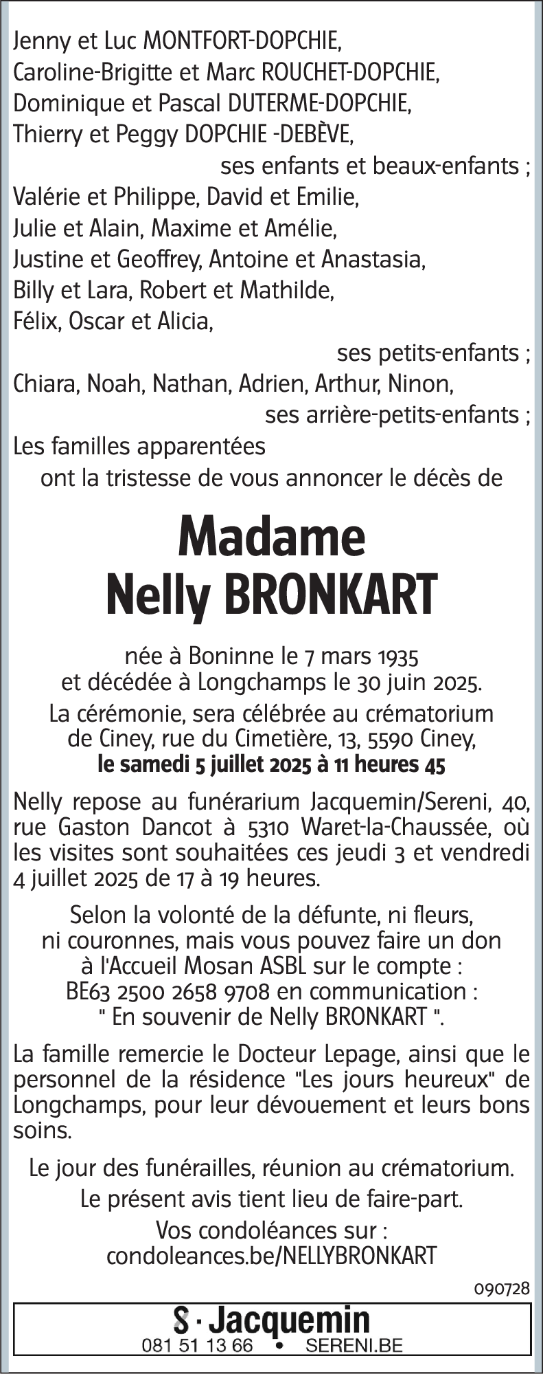 Nelly Bronkart