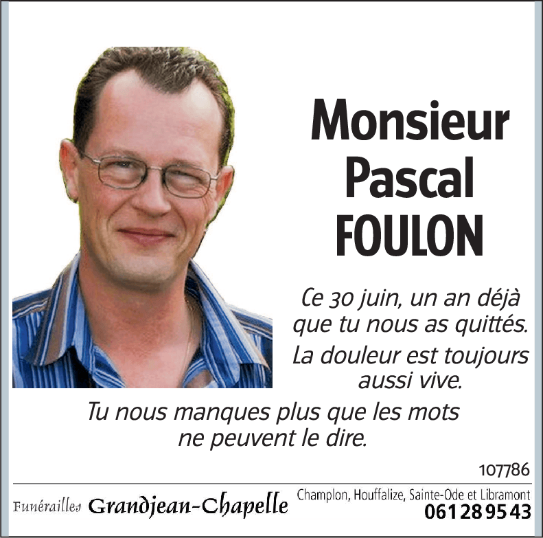 Pascal FOULON