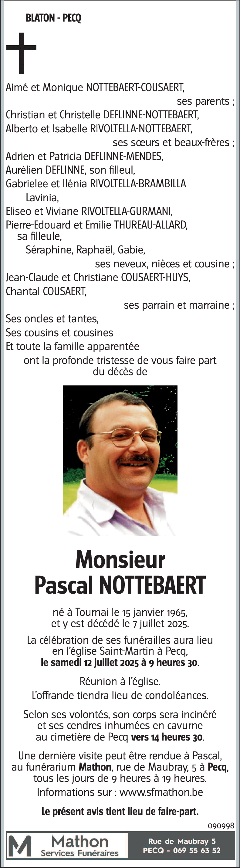 Pascal NOTTEBAERT