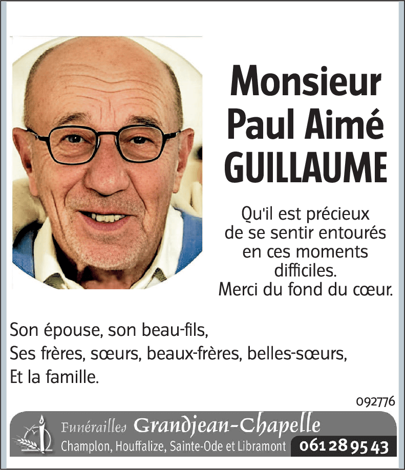 Paul Aimé GUILLAUME