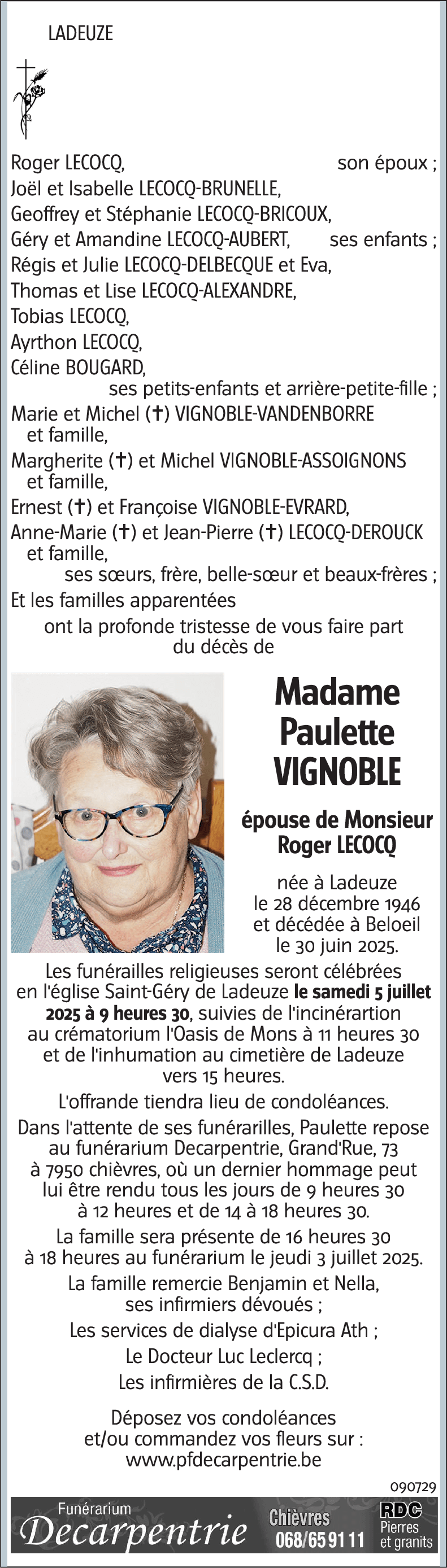 Paulette Vignoble