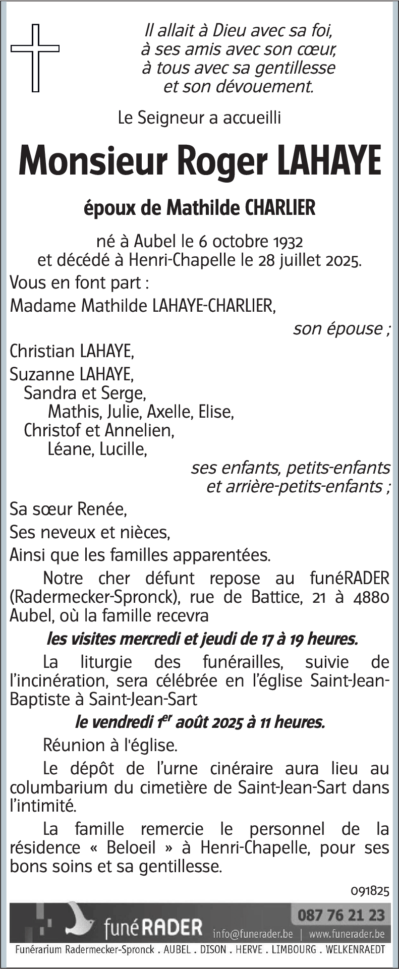 Roger Lahaye
