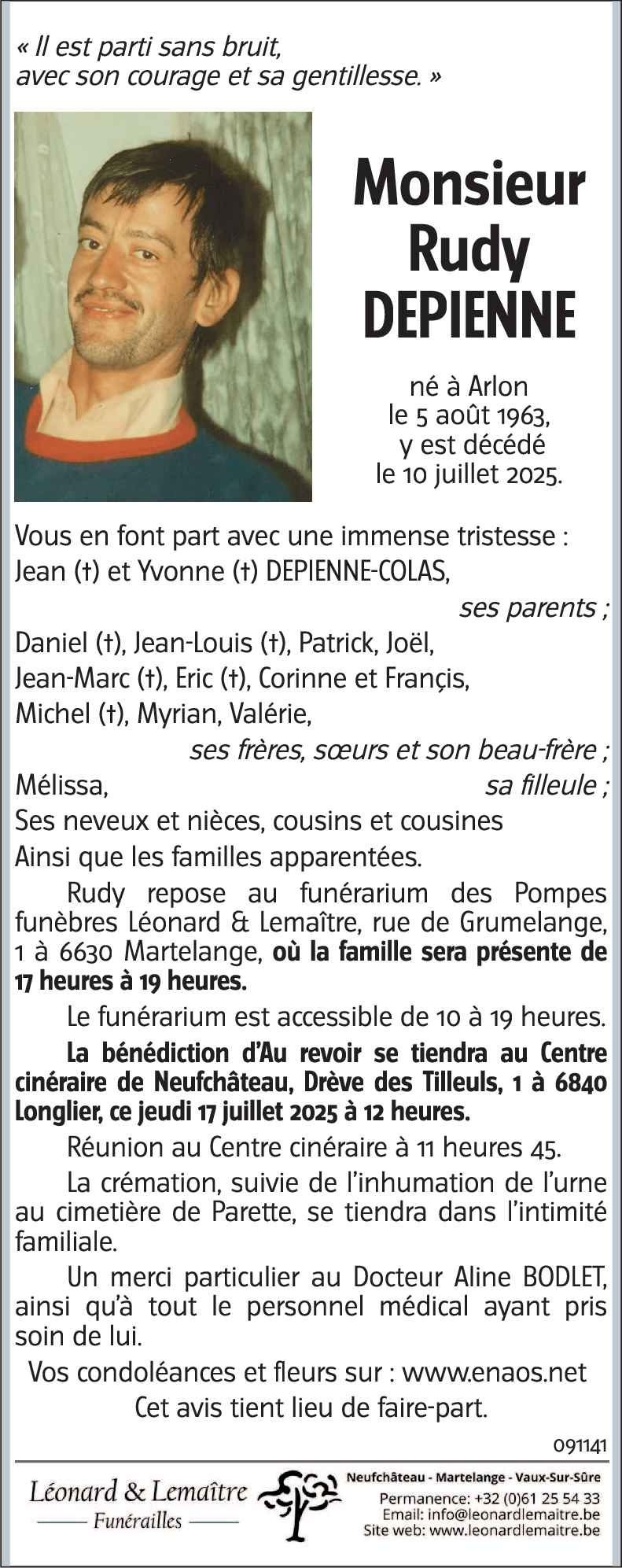 Rudy DEPIENNE