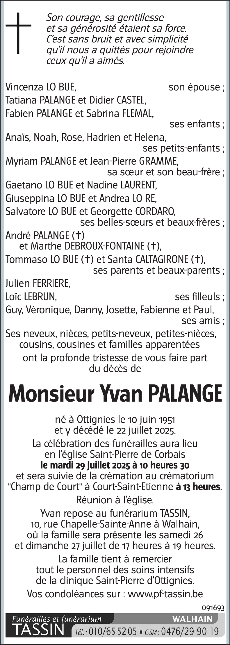 Yvan PALANGE