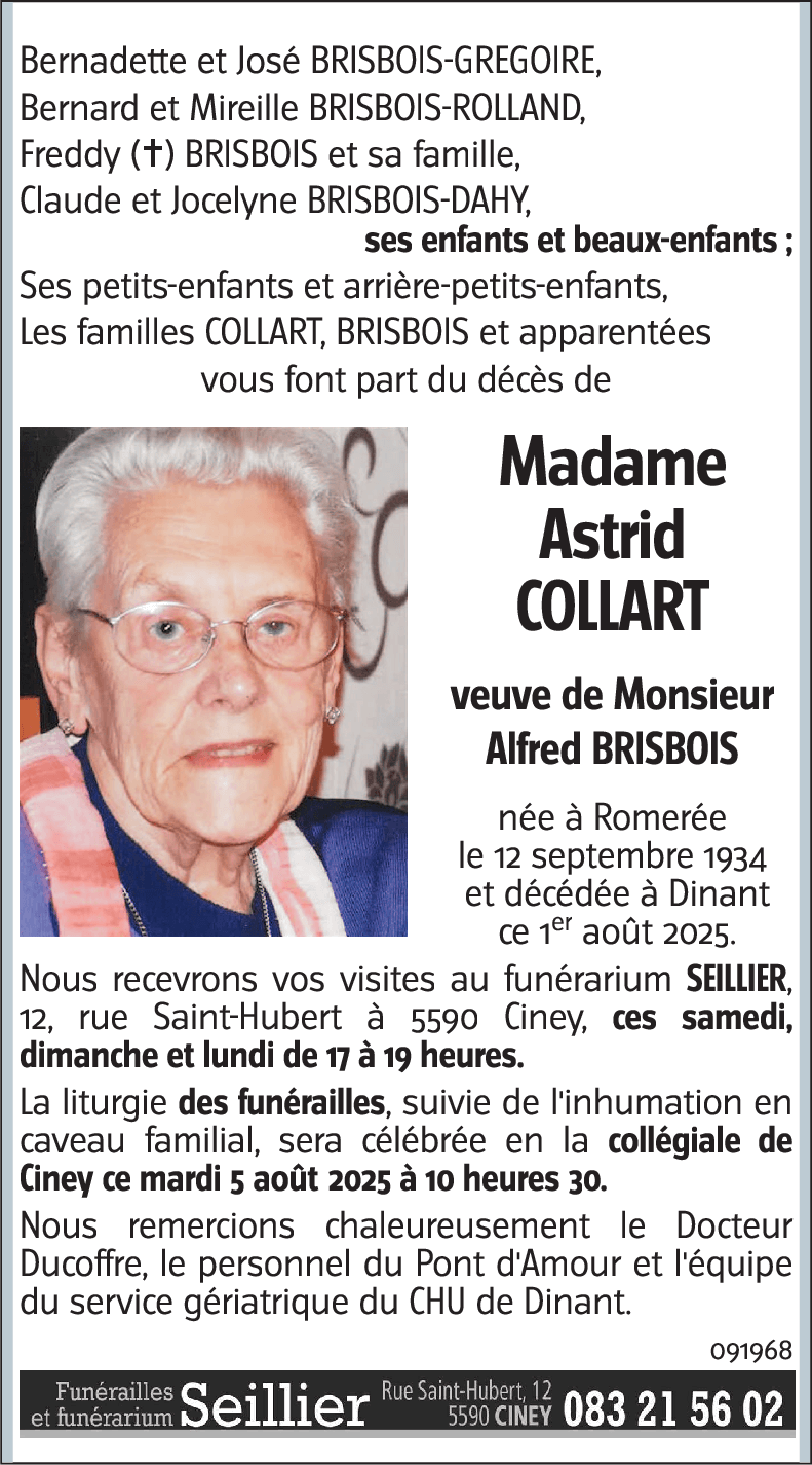 Astrid COLLART