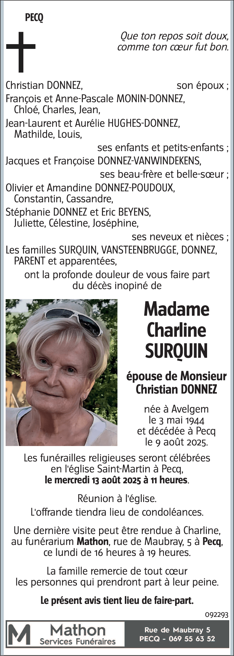 Charline SURQUIN