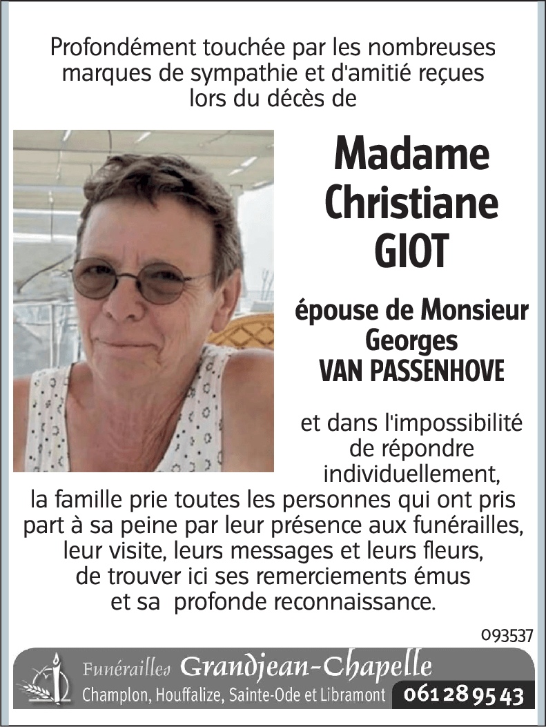 Christiane GIOT
