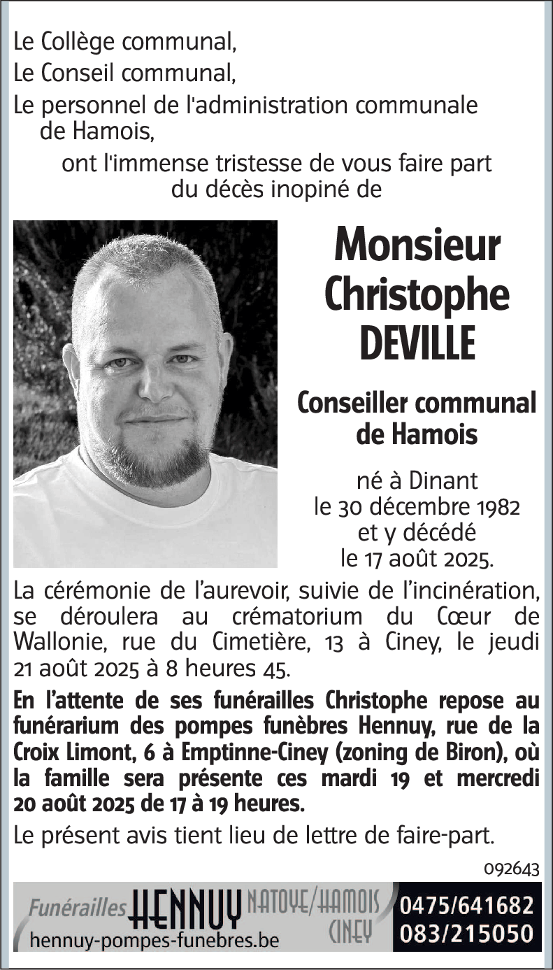 Christophe DEVILLE