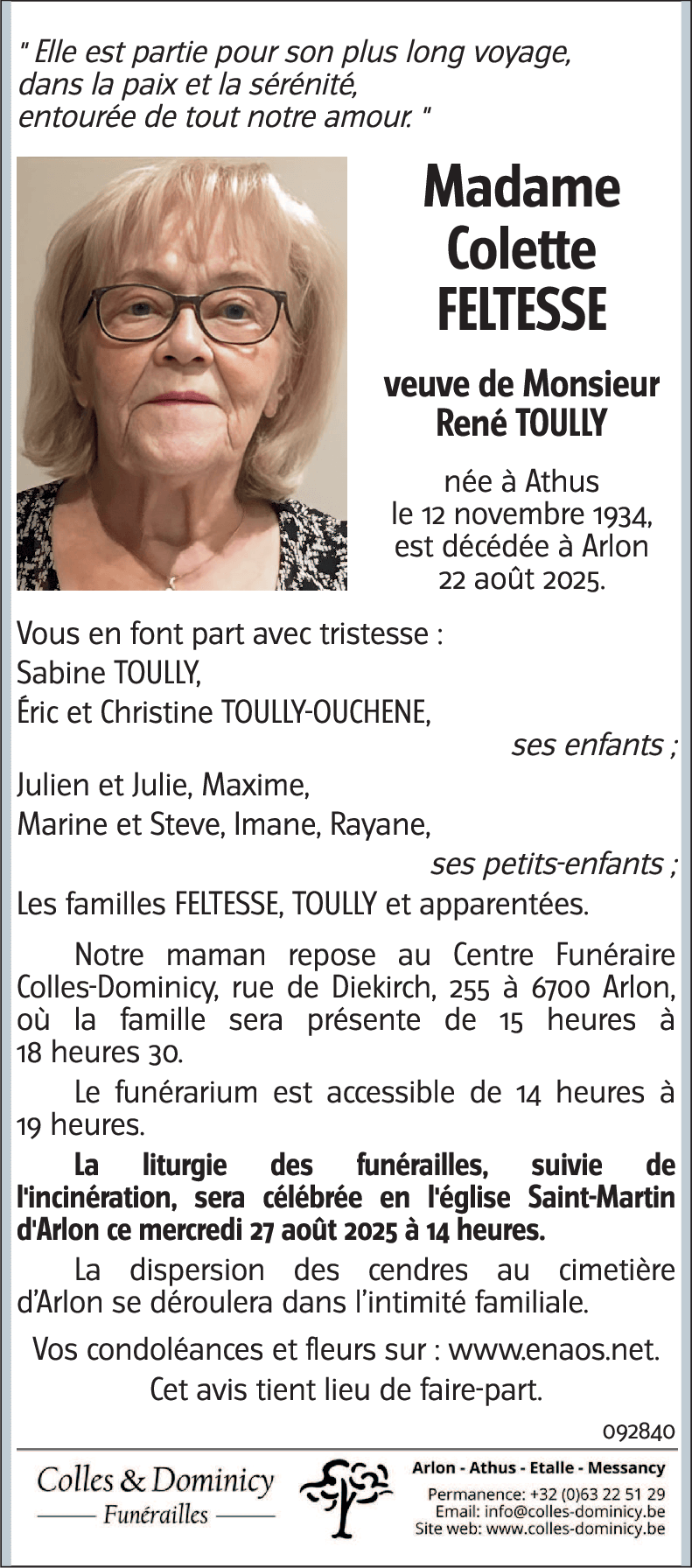 Colette FELTESSE