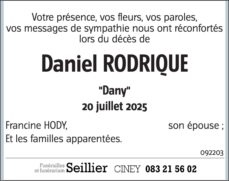 Daniel RODRIQUE