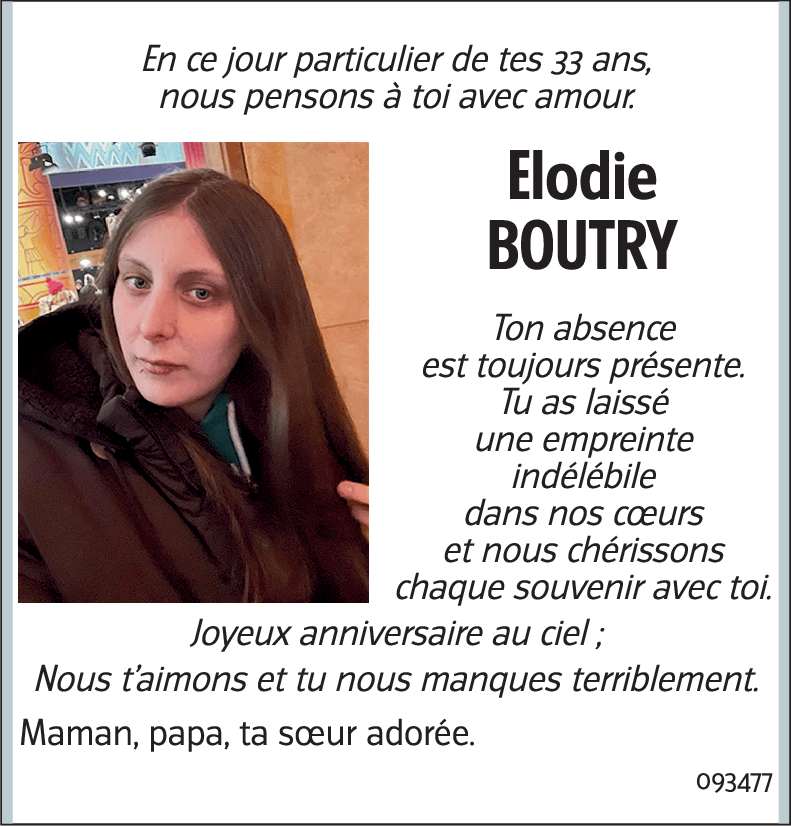 Elodie BOUTRY