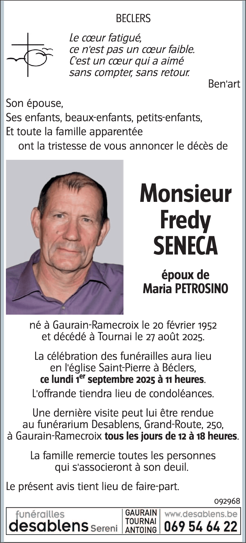Fredy SENECA