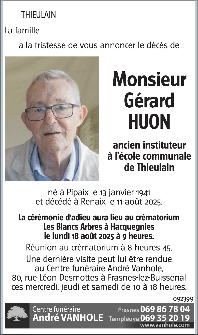 Gérard HUON