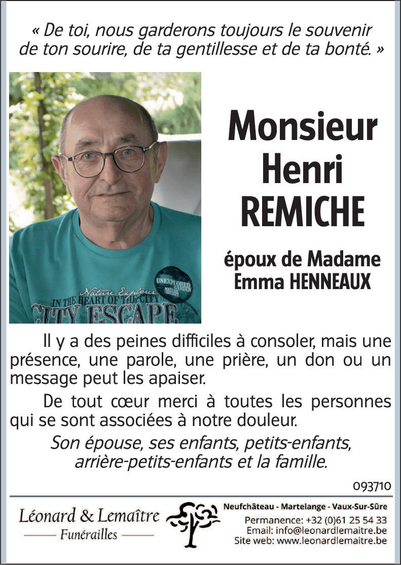 Henri REMICHE