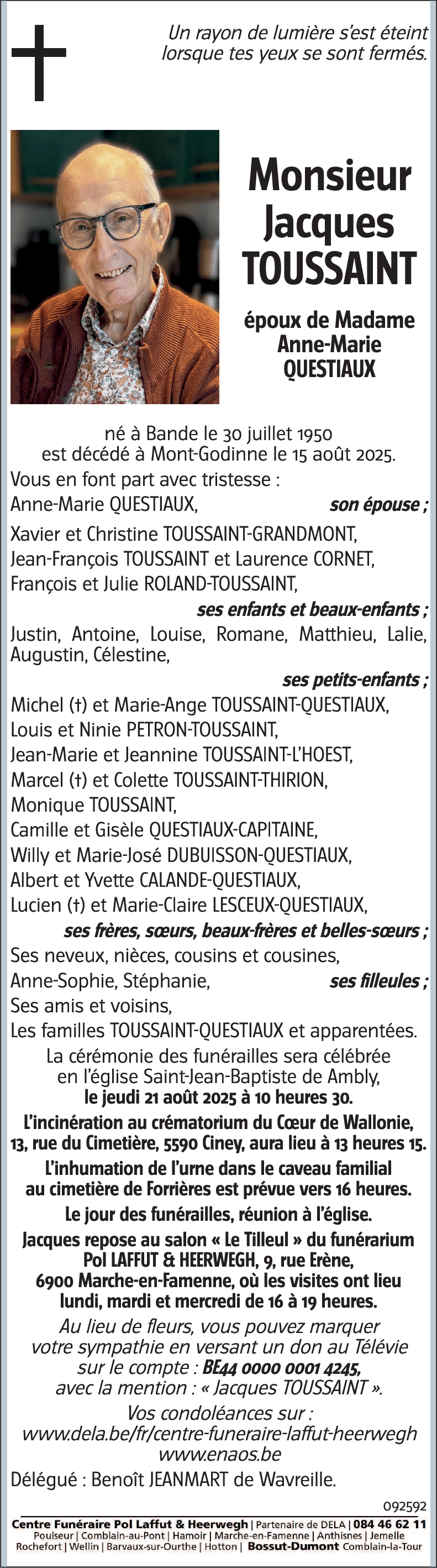 Jacques TOUSSAINT