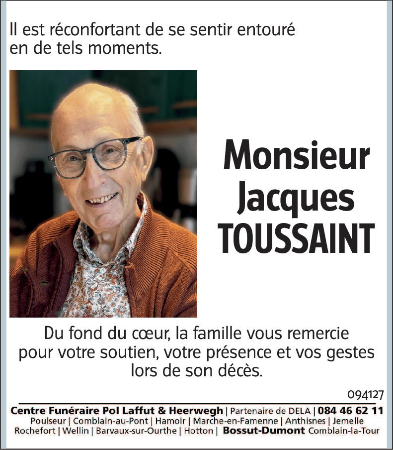 Jacques TOUSSAINT