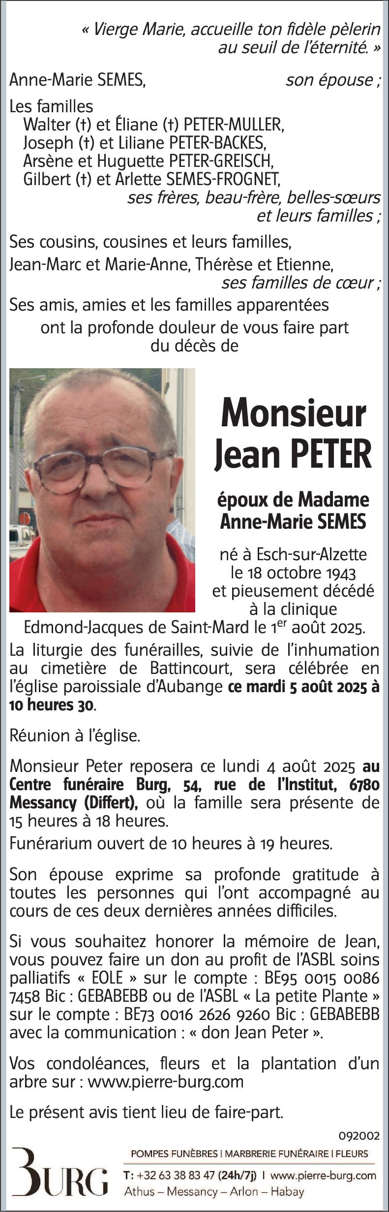 Jean PETER