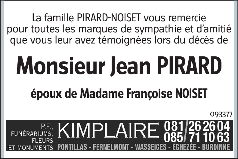 Jean PIRARD