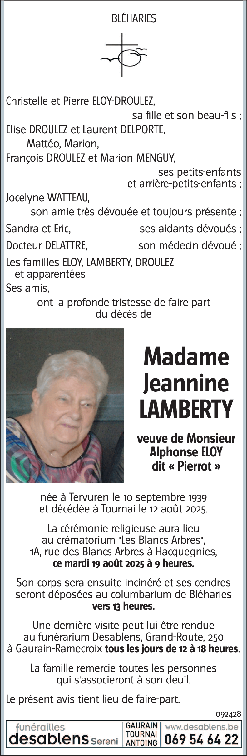 Jeannine LAMBERTY