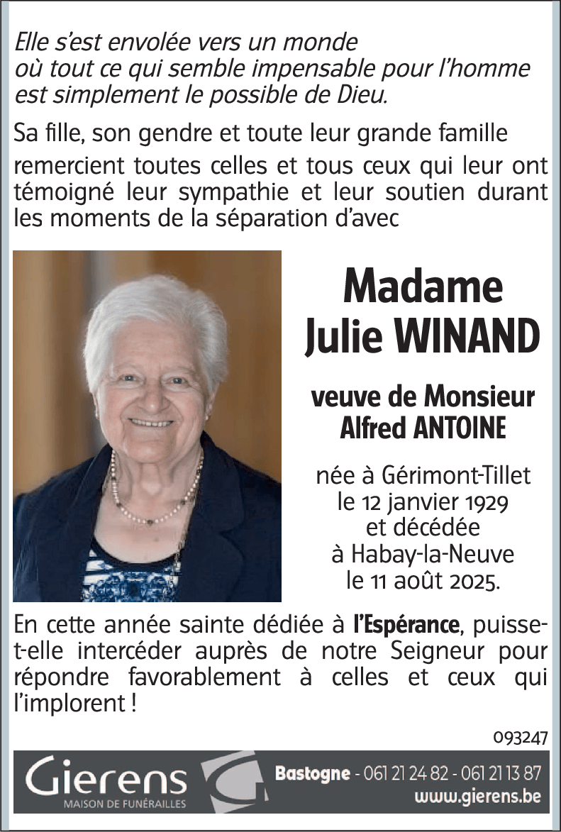 Julie WINAND