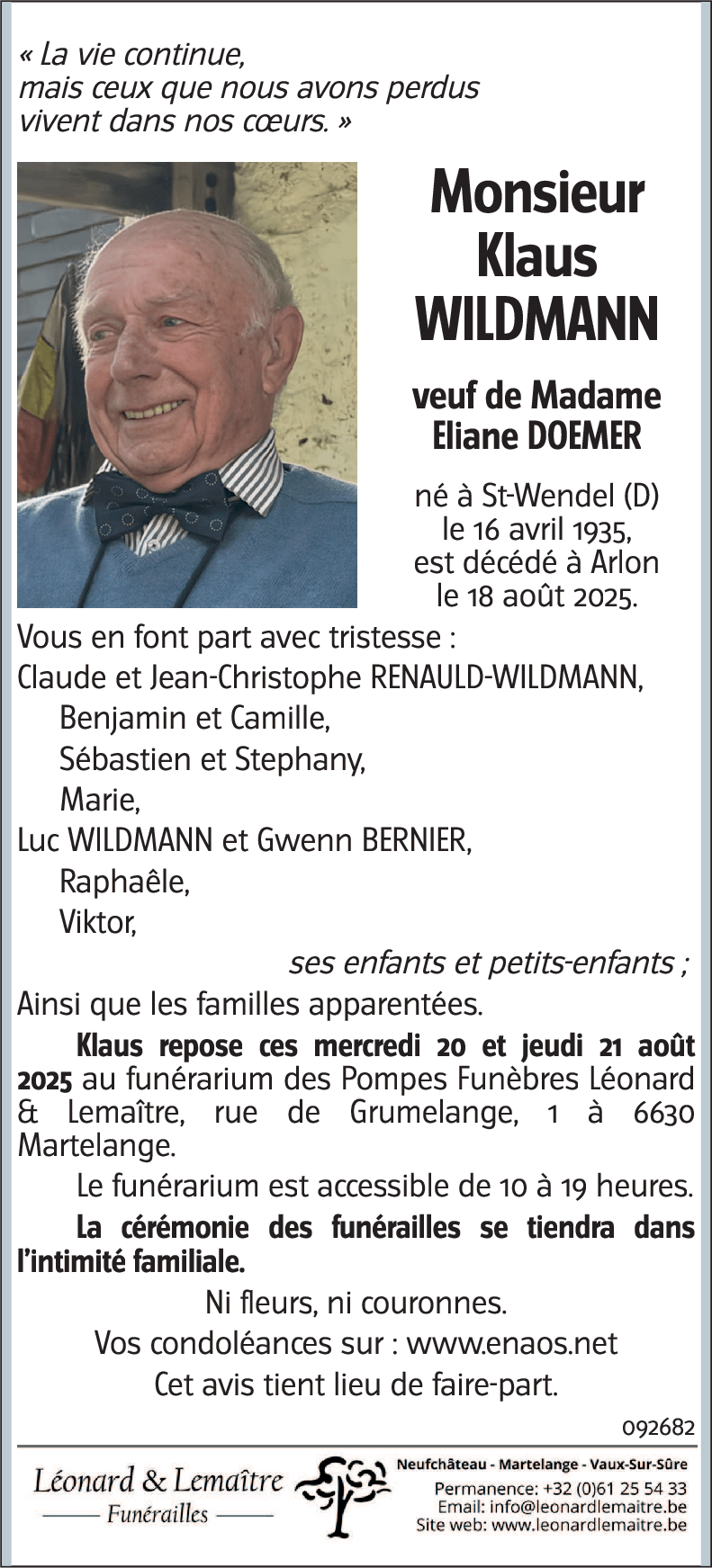 Klaus WILDMANN