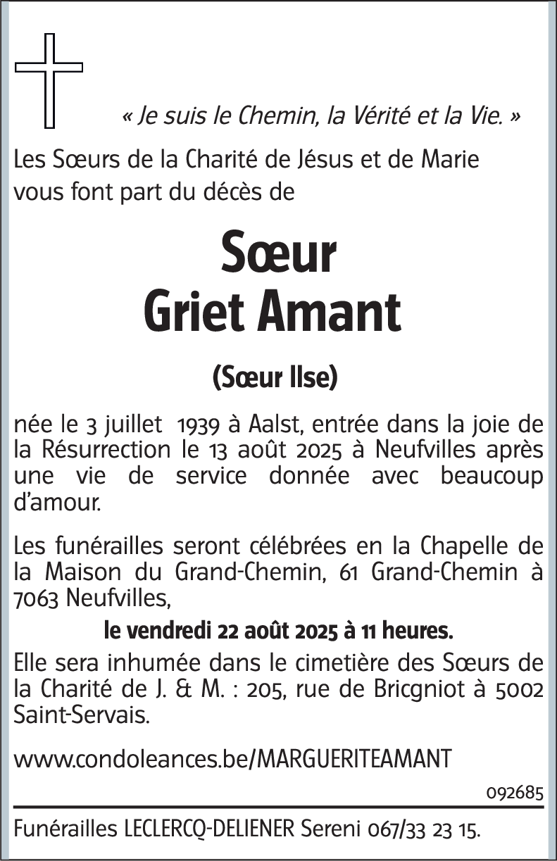 Marguerite AMANT