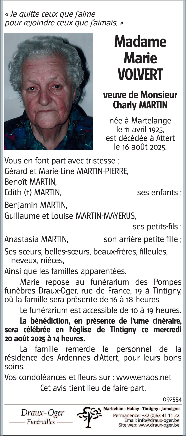 Marie VOLVERT
