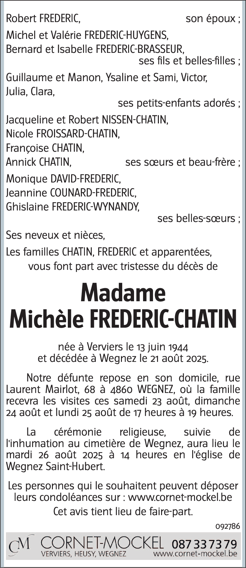 Michèle CHATIN