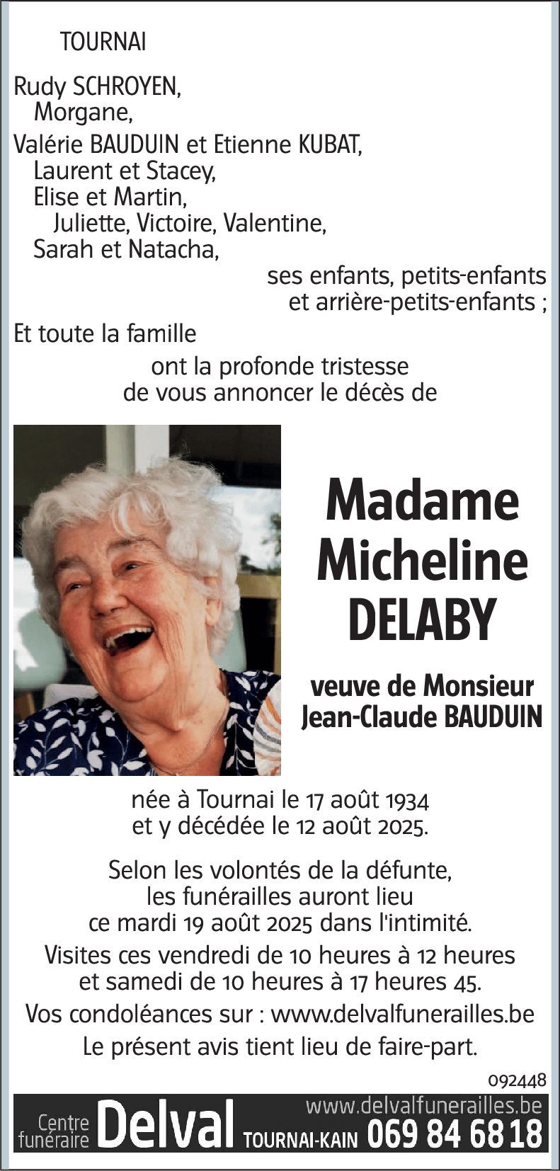 Micheline DELABY