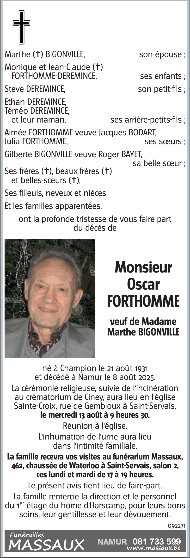 Oscar FORTHOMME