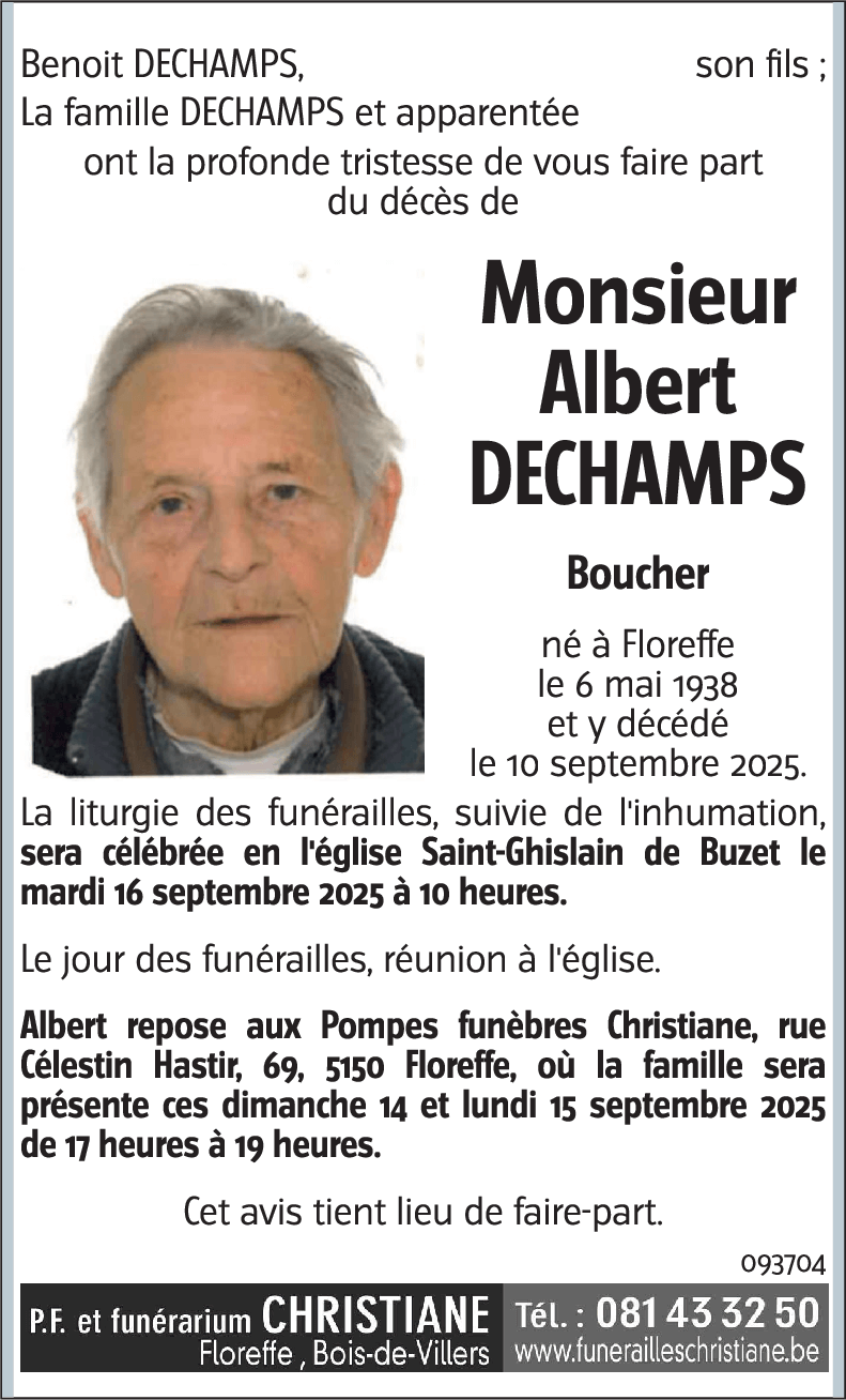 Albert DECHAMPS