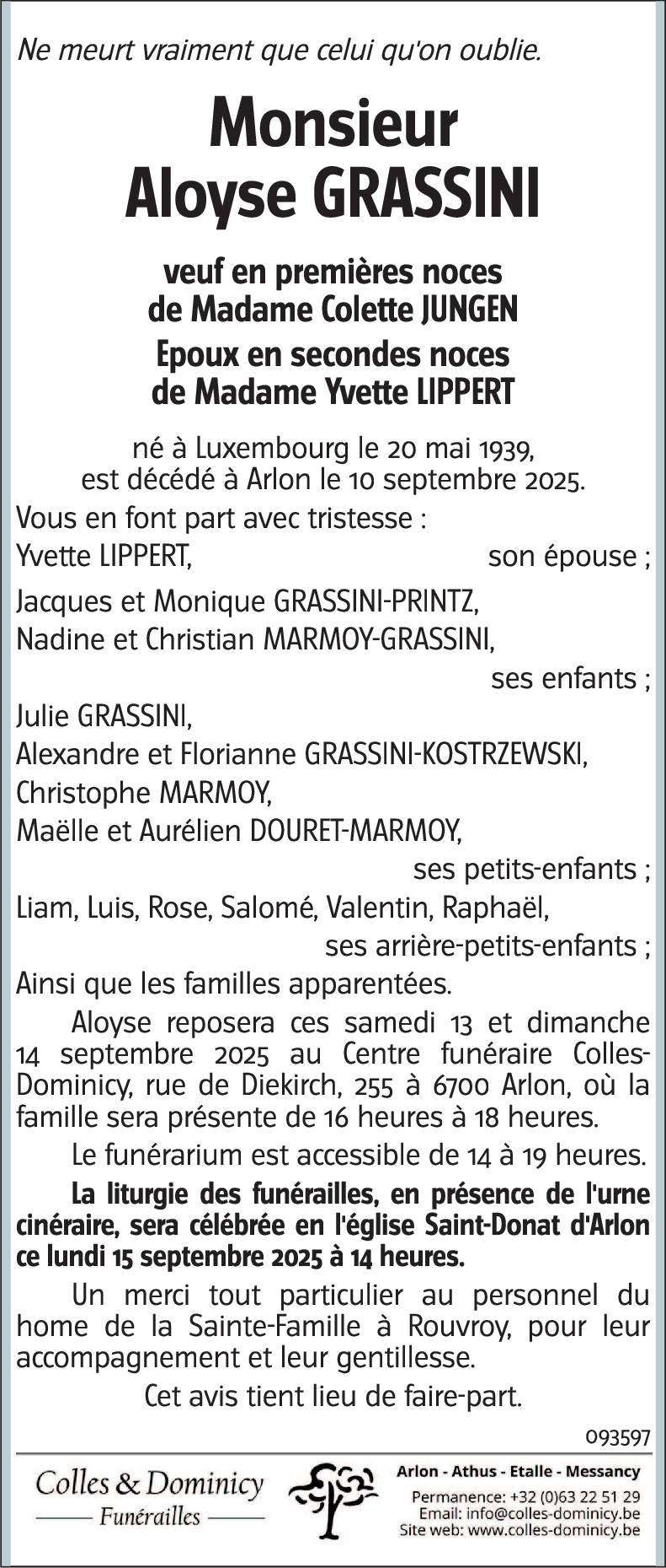 Aloyse GRASSINI