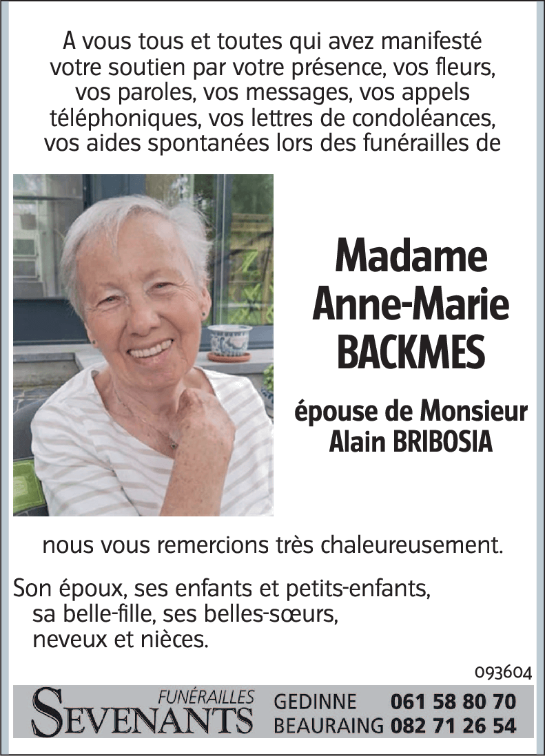 Anne-Marie BACKMES