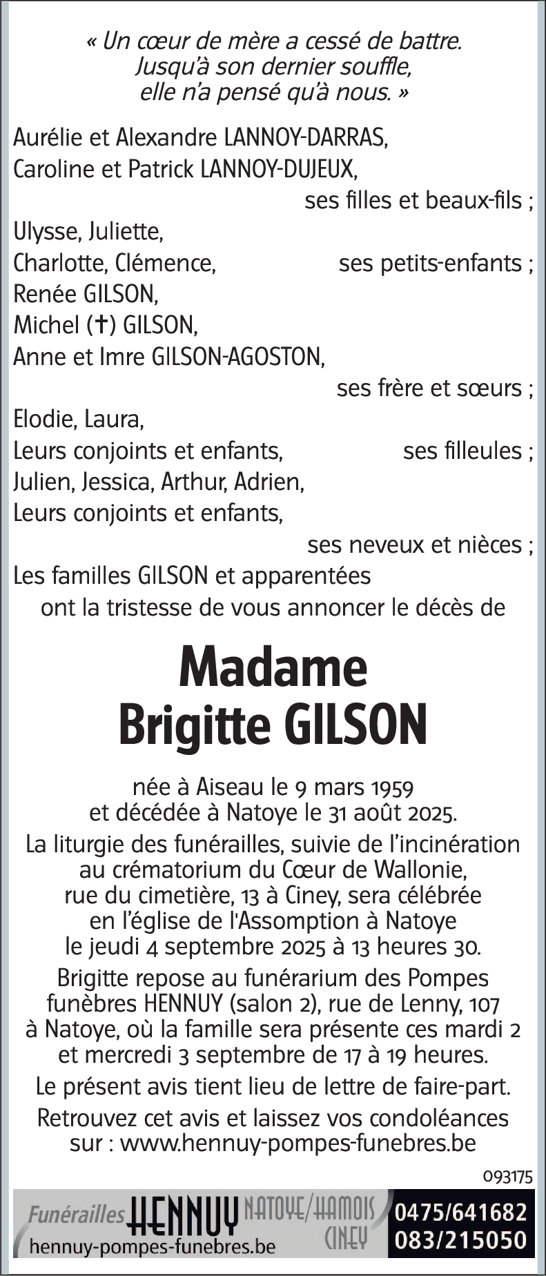 Brigitte GILSON