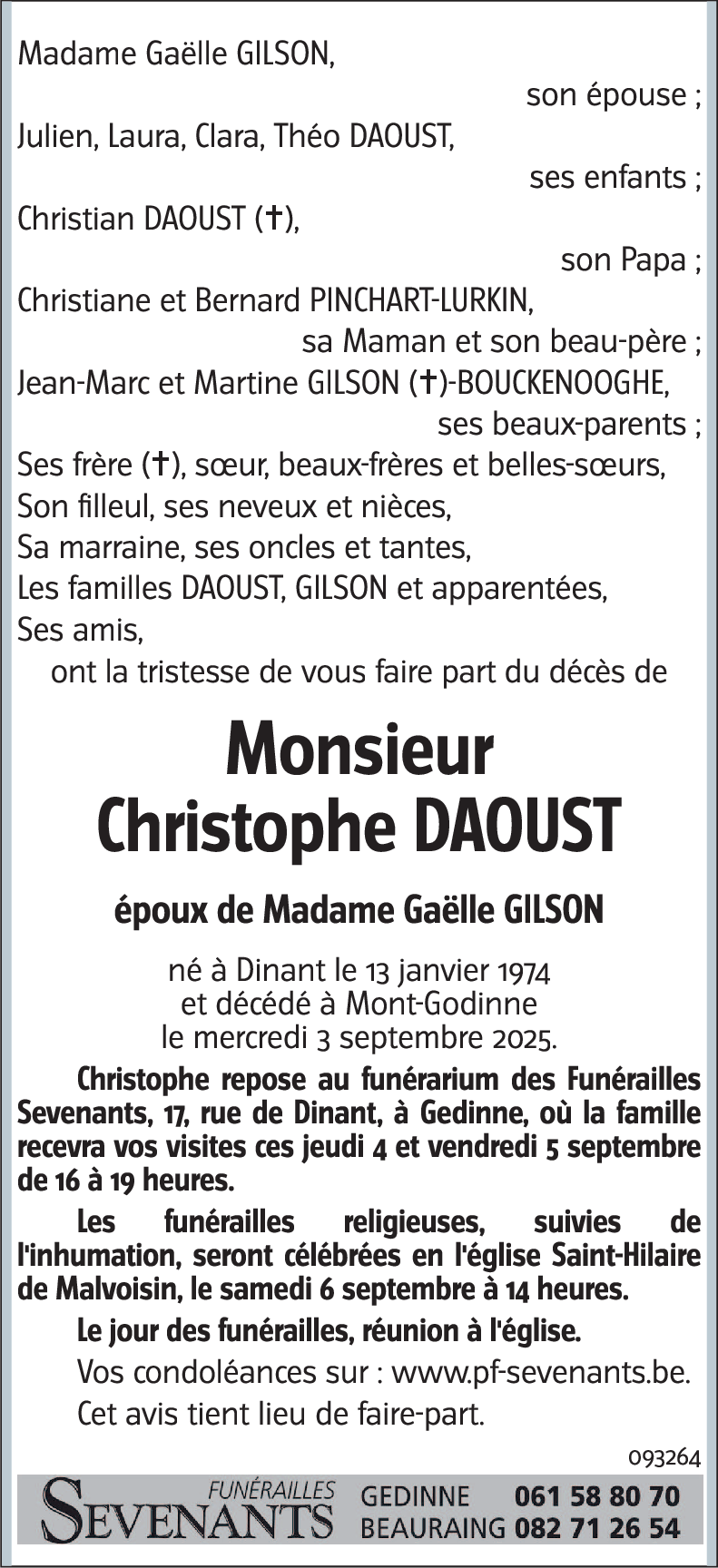 Christophe DAOUST