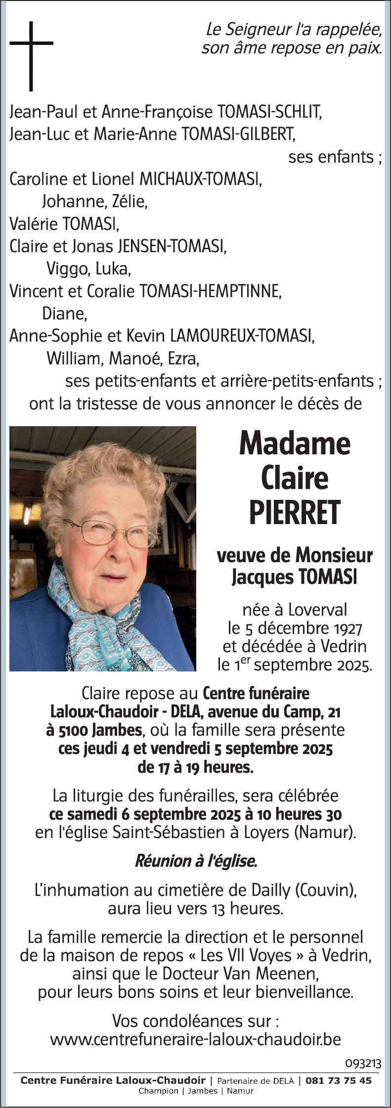 Claire PIERRET