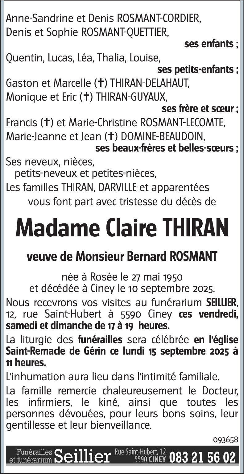 Claire THIRAN