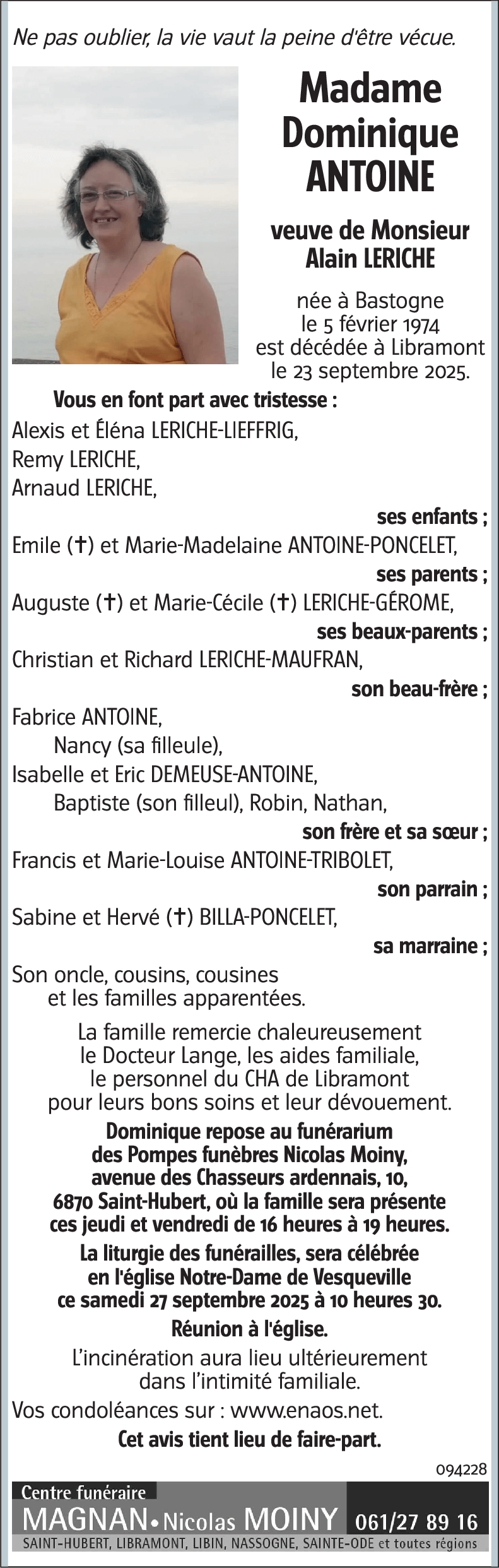 Dominique ANTOINE