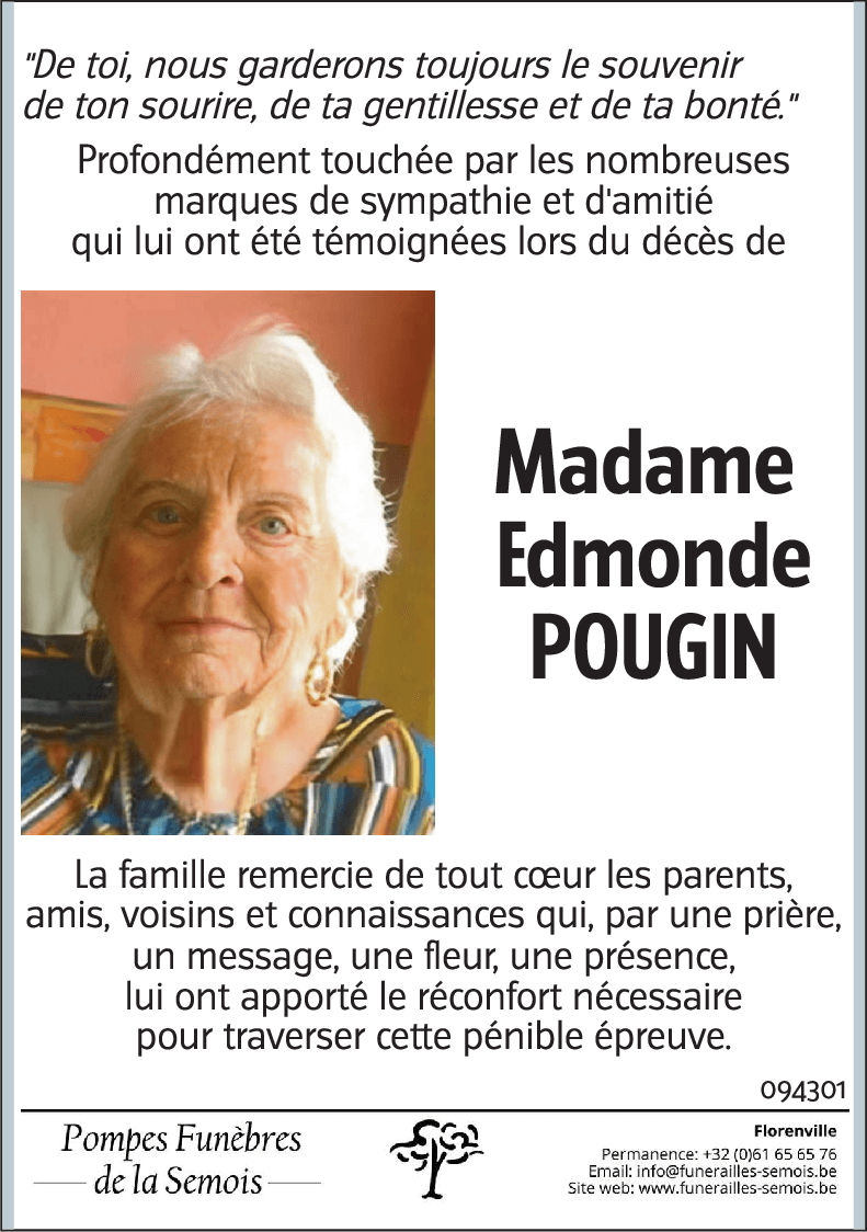 Edmonde POUGIN