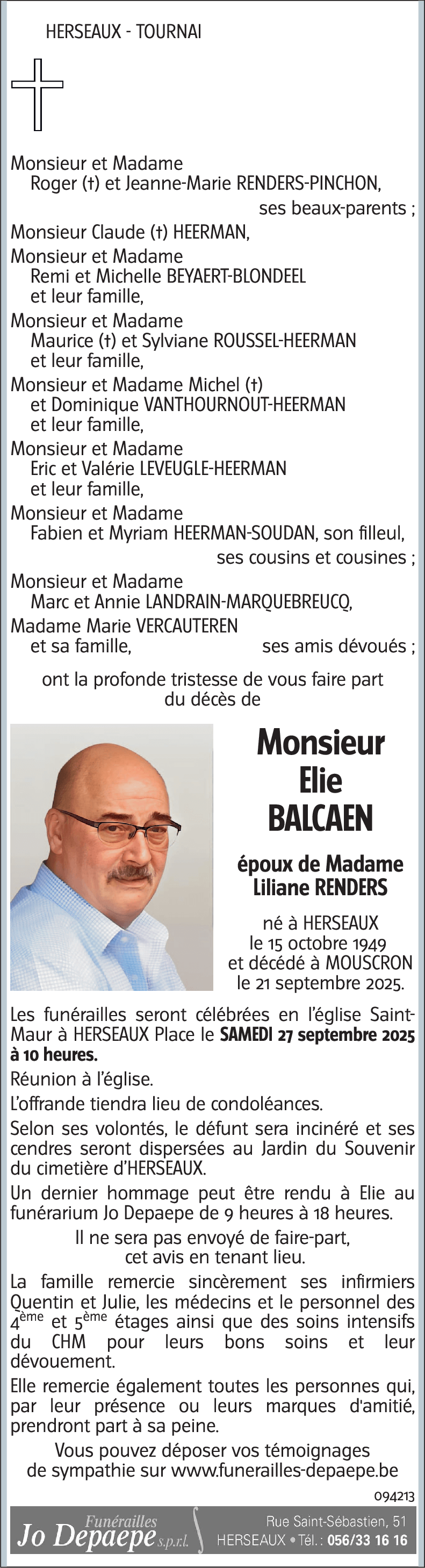 Elie BALCAEN
